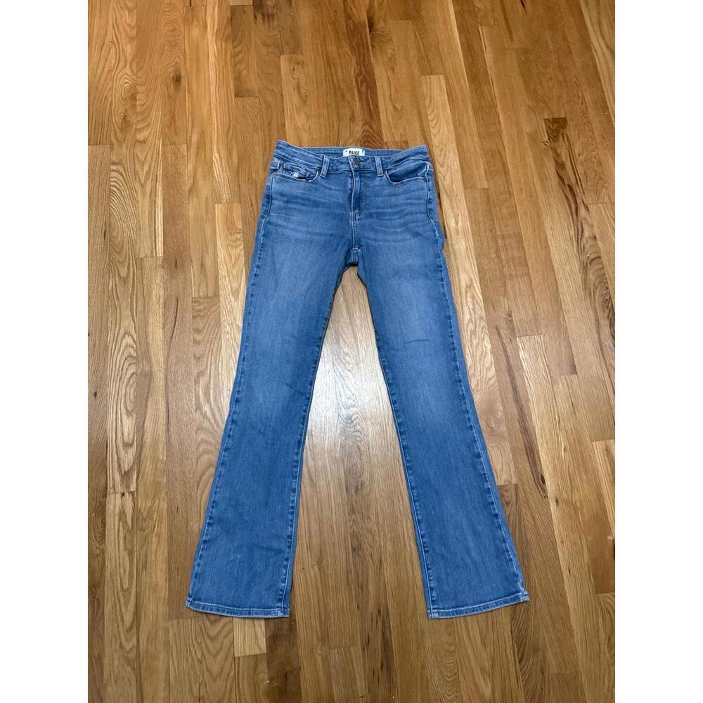 PAIGE Women's Boot Cut Jeans in Blue